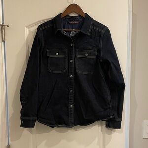 Stio Women’s Long Sleeve Button Up Saratoga Denim Shirt L